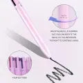 4-in-1 Waterproof Makeup Pen – Multi-Functional Beauty Tool for Eyeliner, Brows, Lip Liner, and Highlighter